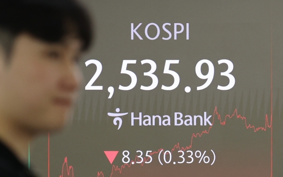 Seoul shares dip for 5th day on dim prospects over Fed's big cut