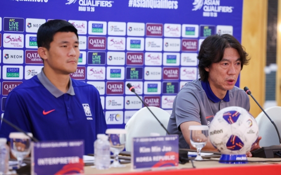 S. Korea coach thinking about nothing but victory over Oman in World Cup qualifier