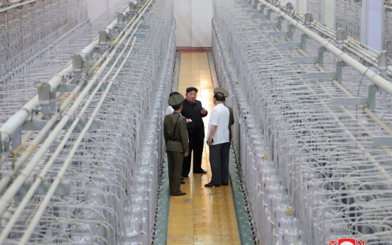 NK unveils images of uranium enrichment facility for 1st time