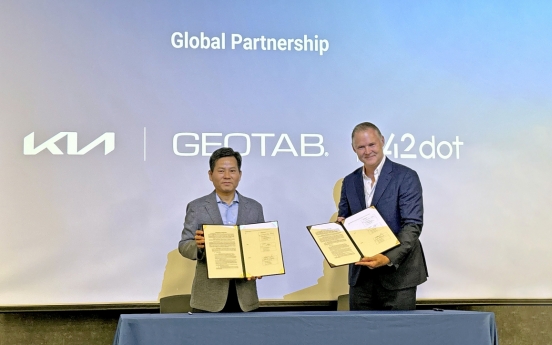 Kia joins forces with Geotab, 42dot to streamline PBV fleet management