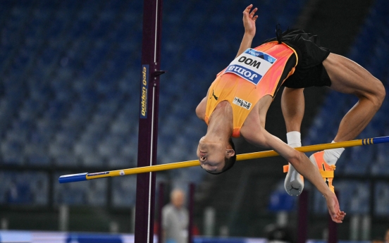 High jumper Woo Sang-hyeok finishes 3rd in Diamond League Final title defense