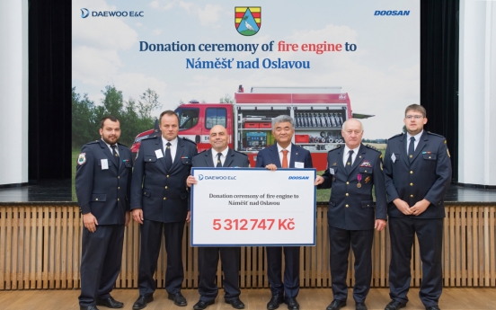 Daewoo E&C chairman seeks community support for Czech nuclear project