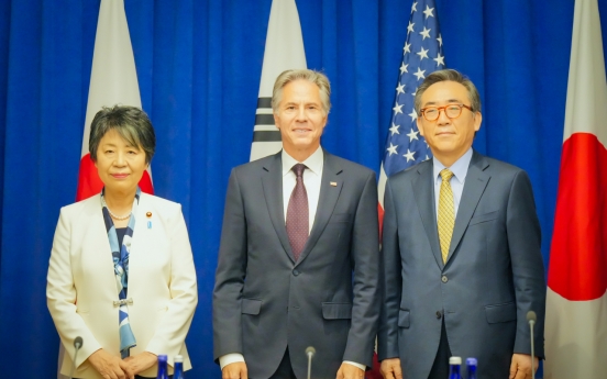 S. Korea, US, Japan eye secretariat to insulate alliance from politics