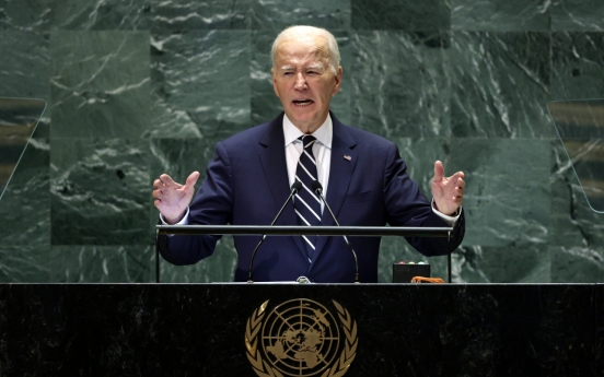 Biden makes no mention of N. Korea in final speech to UN General Assembly as president