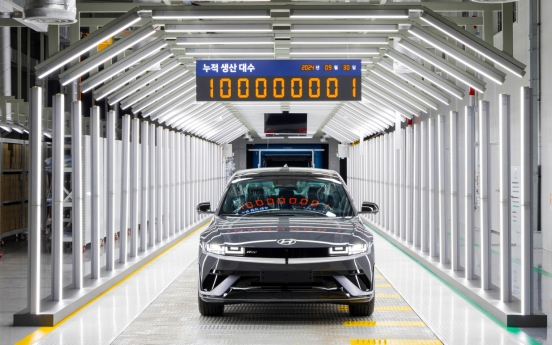 Hyundai Motor hits 100m vehicle milestone