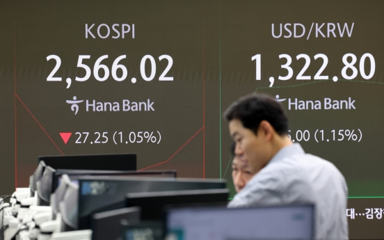 Seoul shares open lower amid escalating Middle East tensions