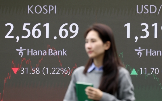 Seoul shares dip for 3rd day amid Middle East tensions