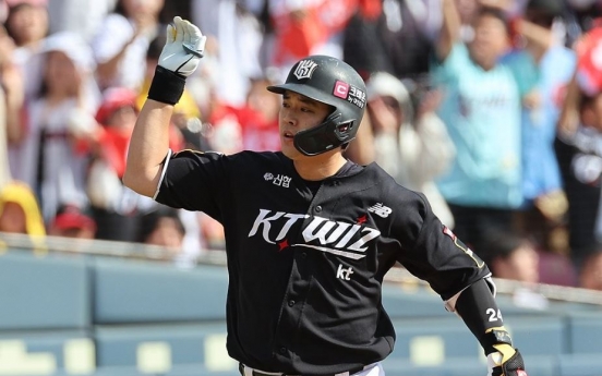 Wiz edge out Twins to open KBO postseason series