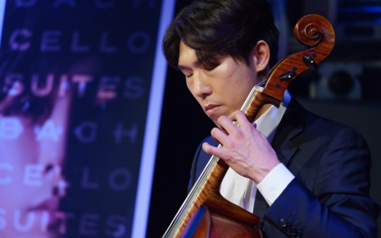 [Herald Interview] Cellist Mun Tae-guk takes up challenge of Bach Cello Suites earlier than expected