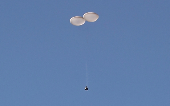 N. Korea sends trash balloons toward S. Korea for 2nd straight day: JCS