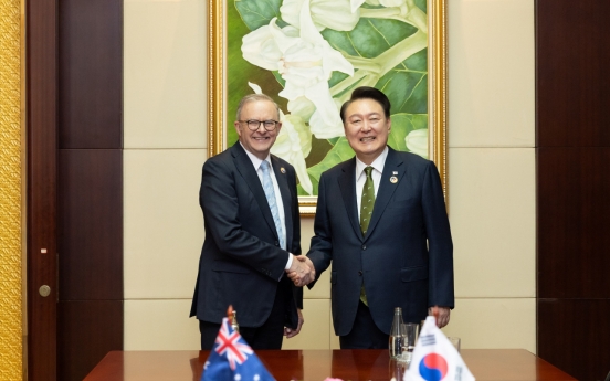 Yoon expresses S. Korea's appetite for Australia's Project Sea 3000