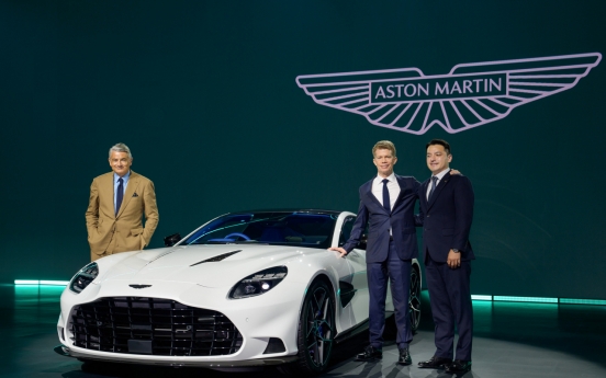 Aston Martin seeks bigger footing in Korean luxury car market