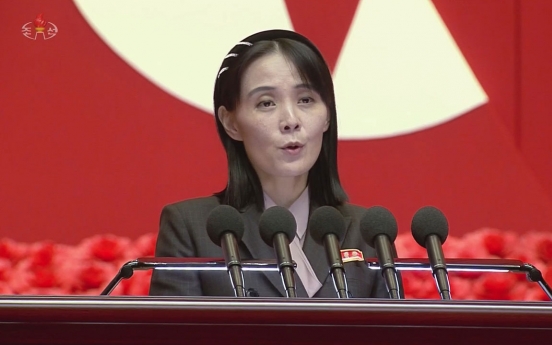 N. Korean leader's sister warns of 'horrible disaster' if S. Korean drones found again