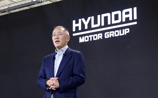 Chung marks 4 years at helm of Hyundai Motor