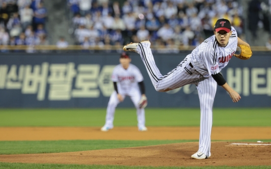 Twins shut out Lions to stave off elimination in KBO postseason