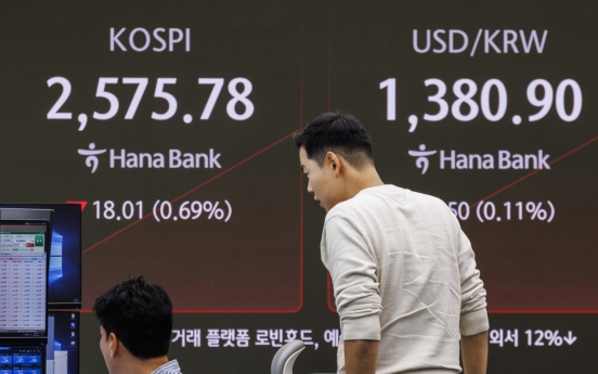 Seoul shares open sharply lower on US losses