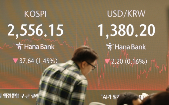 Seoul shares dip nearly 1.5% on tech, financial losses