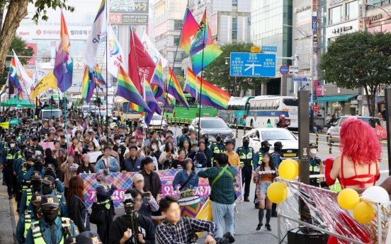 [Photo news] LGBT festival in Incheon