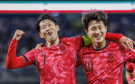 Sonny scores in return as S. Korea beat Kuwait for 4th consecutive win in World Cup qualifying