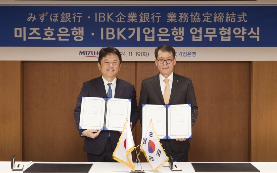 [Photo News] IBK-Mizuho partnership