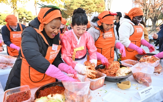 Korea Kimchi Grand Festival transcends politics, nationality to help needy