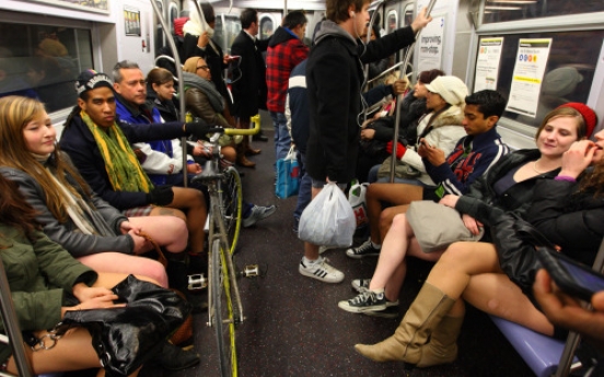 'No Pants Subway Ride'