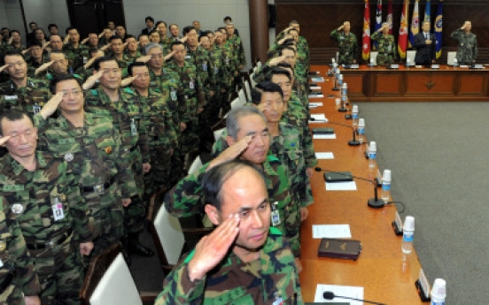 Military minces words on reform