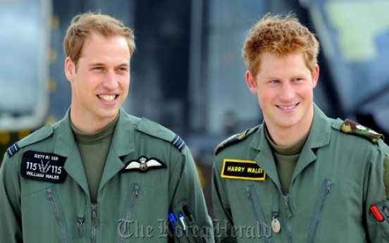 Prince William chooses Harry as best man