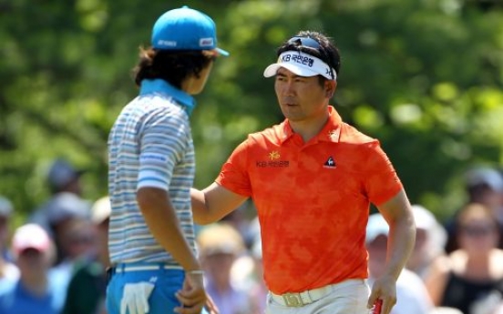 Top golfers clash in Korea-Japan matches