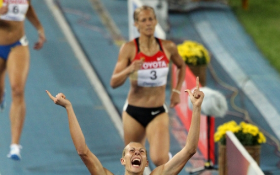 Russia's Chernova wins heptathlon title