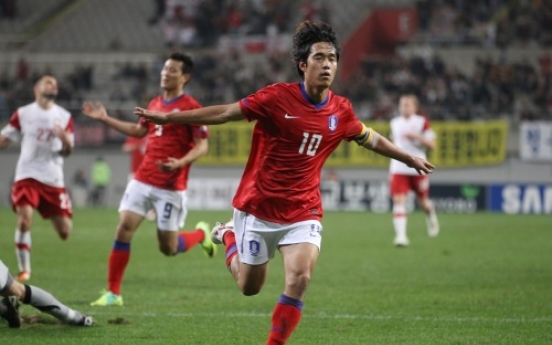 <Football result> Korea ties Poland 2-2