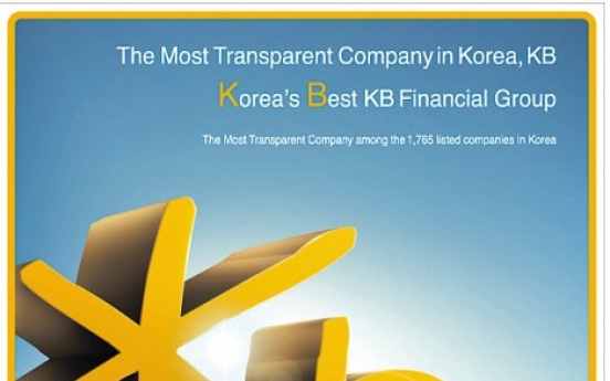 KB Financial Group embraces change in ad