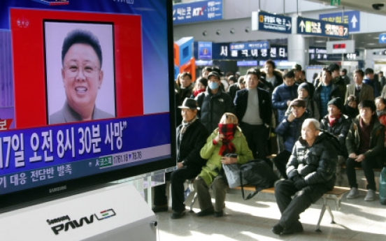 S. Koreans stunned by news of Kim Jong-il's abrupt death