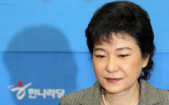 Park Geun-hye says will not run for April's general elections