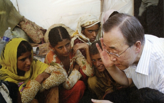 U.N. chief Ban Ki-moon ins Seoul Peace Prize