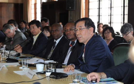 Seoul mayor to lead group on environmental talks