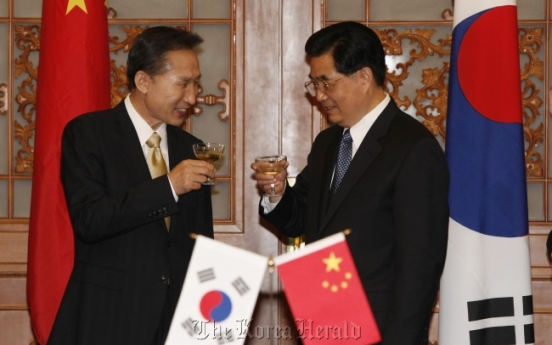 A mixed 20 years for South Korea-China ties