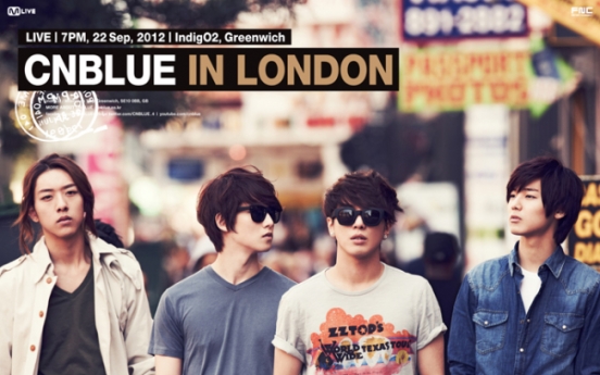 CNBLUE to perform in London