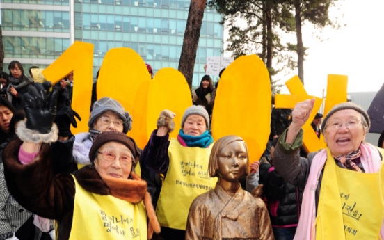 S. Korea urges Japan to resolve wartime sex slavery
