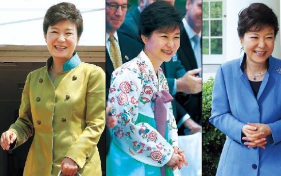 Presidential fashion: Park delivers powerful yet feminine image