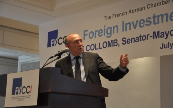 Lyon mayor seeks closer business ties with Korea