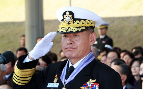 Navy chief tapped as new JCS chairman