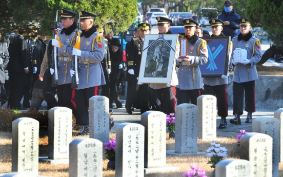 [Photo News] Vietnam War hero laid to rest