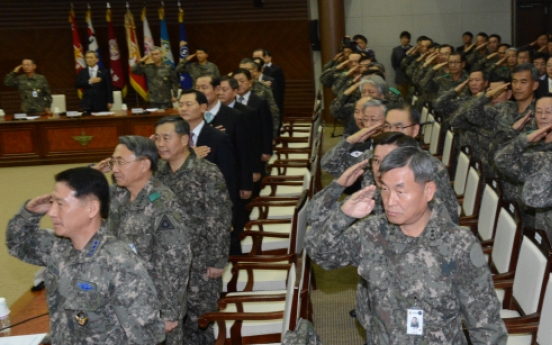 [Photo News] Top commanders' meeting