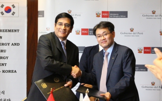 KEMCO signs energy agreement with Peru