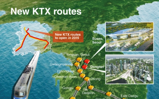 [Graphic News] New KTX routes