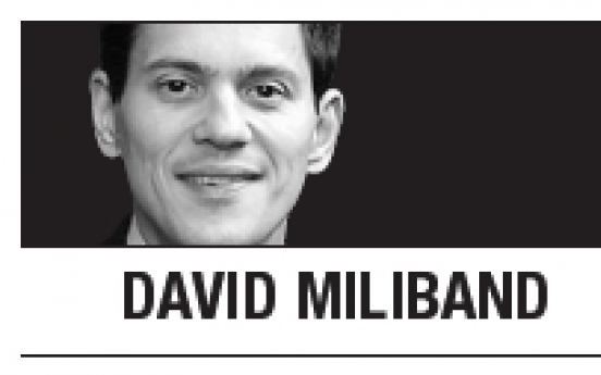 [David Miliband] A plan for Syria’s refugees