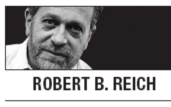 [Robert B. Reich] Charity begins at home