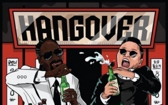 Psy unveils video of new song 'Hangover'
