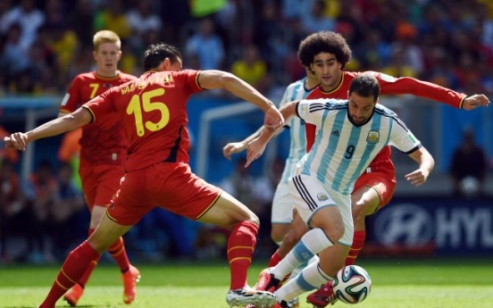 [World Cup] Argentina reaches World Cup semis with Belgium win